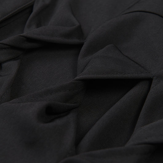 Camisa de Manga Larga Suelta con Diseño de Costuras Caladas - Image 12