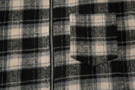 Abrigo Acolchado de Cuadros para Hombre - Image 25