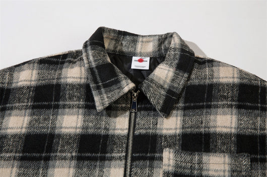 Abrigo Acolchado de Cuadros para Hombre - Image 28