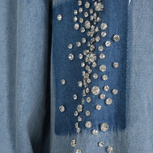 Chaqueta Camisa Denim Lavado Irregular Oversize - Image 22