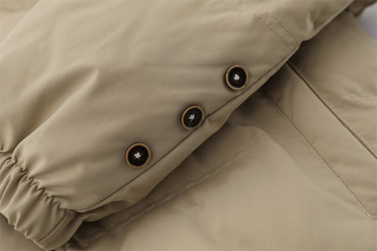 Parka de Algodón para Hombre con Capucha y Cuello de Piel - Image 13