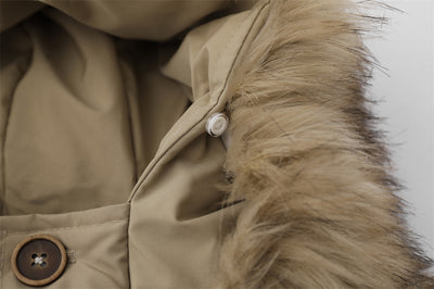 Parka de Algodón para Hombre con Capucha y Cuello de Piel - Image 18