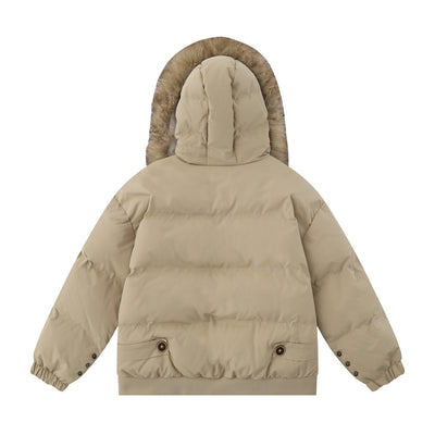 Parka de Algodón para Hombre con Capucha y Cuello de Piel - Image 25
