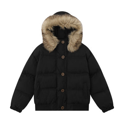 Parka de Algodón para Hombre con Capucha y Cuello de Piel - Image 39