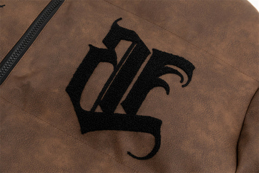 Chamarra Acolchada de Algodón con Letras Bordadas para Hombre - Image 21