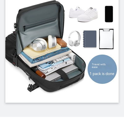 Mochila de Viaje de Gran Capacidad para Hombre con Compartimento para Laptop Impermeable - Image 22