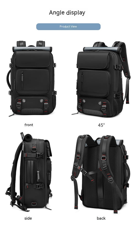 Mochila de Viaje de Gran Capacidad para Hombre con Compartimento para Laptop Impermeable - Image 24