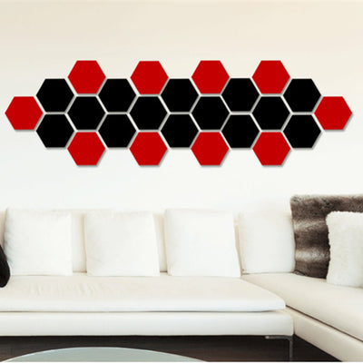 Espejo Hexagonal Acrílico 3D - Adhesivo Decorativo de Pared con Efecto Cristal - Image 38