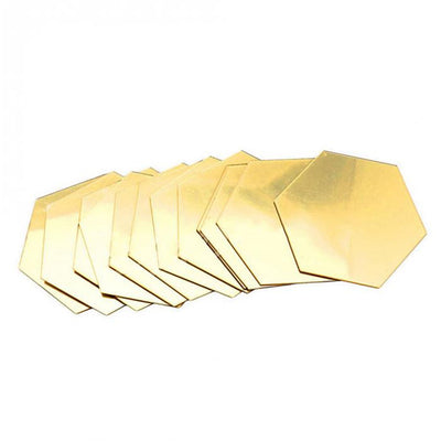 Espejo Hexagonal Acrílico 3D - Adhesivo Decorativo de Pared con Efecto Cristal - Image 52