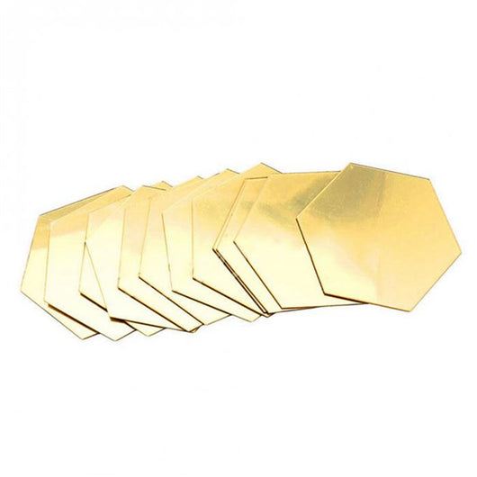 Espejo Hexagonal Acrílico 3D - Adhesivo Decorativo de Pared con Efecto Cristal - Image 52
