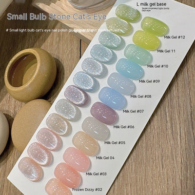 Esmalte UV Gelatina Láctea Color Sólido Efecto Hielo Verano - Image 22