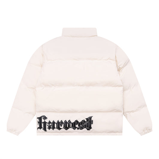 Chaqueta Acolchada Estampada con Cuello Alto para Hombre - Image 30