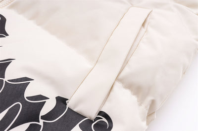 Chaqueta Acolchada Estampada con Cuello Alto para Hombre - Image 31