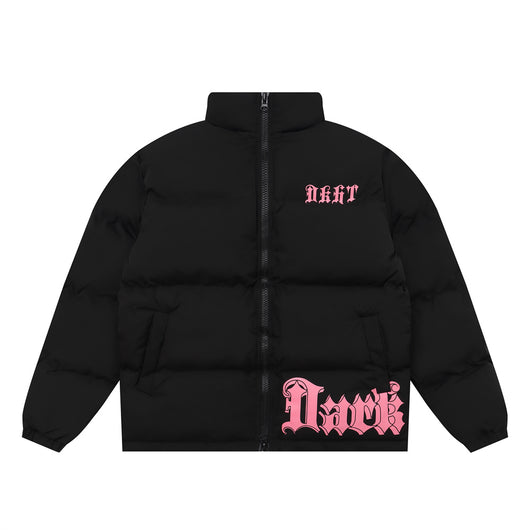 Chaqueta Acolchada Estampada con Cuello Alto para Hombre - Image 32