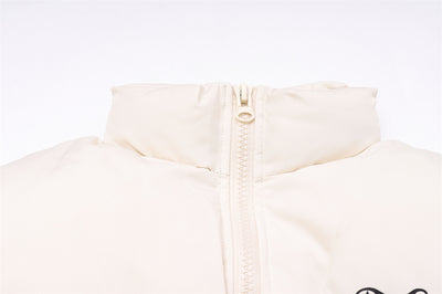 Chaqueta Acolchada Estampada con Cuello Alto para Hombre - Image 36