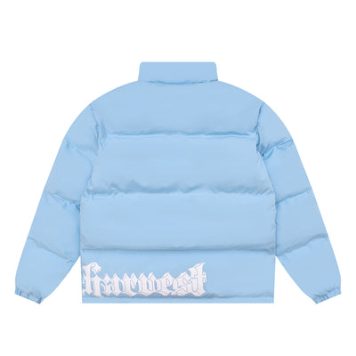 Chaqueta Acolchada Estampada con Cuello Alto para Hombre - Image 38