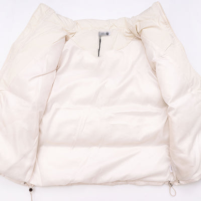 Chaqueta Acolchada Estampada con Cuello Alto para Hombre - Image 39