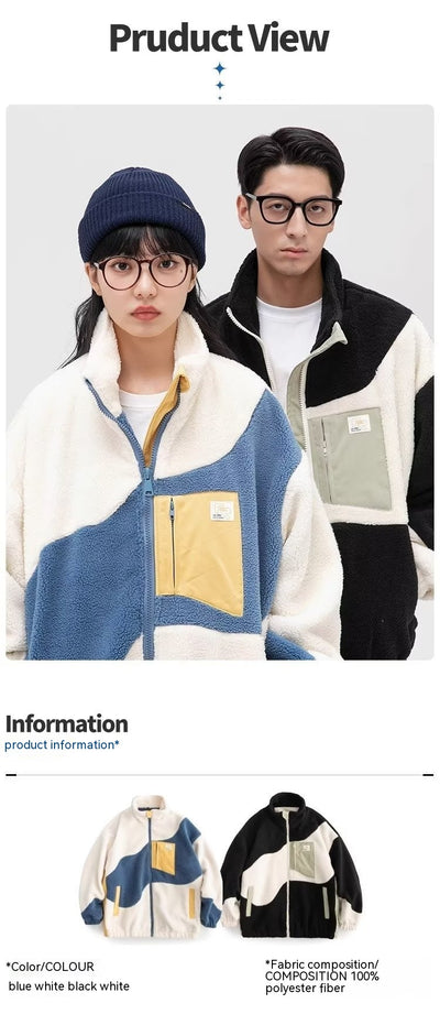 Abrigo Berber de Algodón y Fleece para Hombre - Estilo Cuello de Pie - Image 20