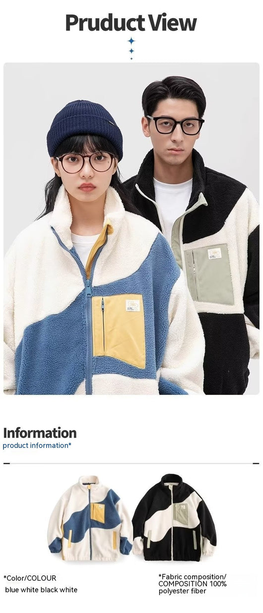 Abrigo Berber de Algodón y Fleece para Hombre - Estilo Cuello de Pie - Image 20