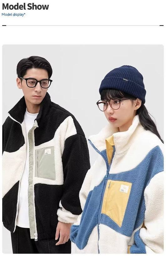 Abrigo Berber de Algodón y Fleece para Hombre - Estilo Cuello de Pie - Image 21