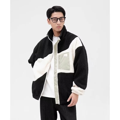 Abrigo Berber de Algodón y Fleece para Hombre - Estilo Cuello de Pie - Image 29