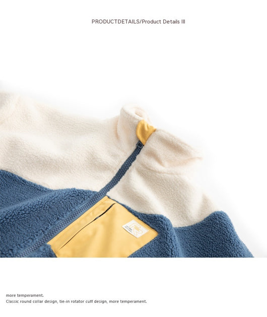 Abrigo Berber de Algodón y Fleece para Hombre - Estilo Cuello de Pie - Image 30