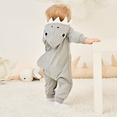 Cardigan Infantil Estilo Coreano con Dinosaurio Cartoon - Image 19