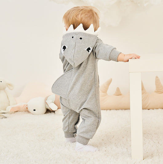 Cardigan Infantil Estilo Coreano con Dinosaurio Cartoon - Image 19