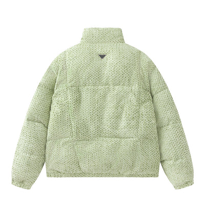 Abrigo Acolchado de Algodón con Cuello Alto para Hombre - Image 24