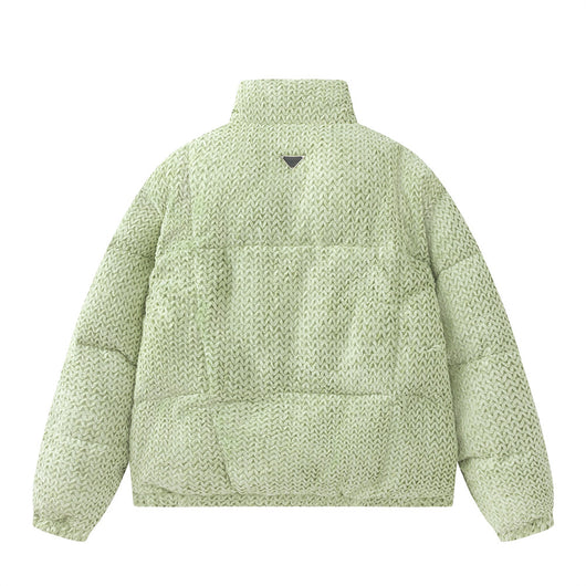 Abrigo Acolchado de Algodón con Cuello Alto para Hombre - Image 24