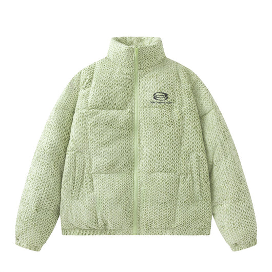 Abrigo Acolchado de Algodón con Cuello Alto para Hombre - Image 37