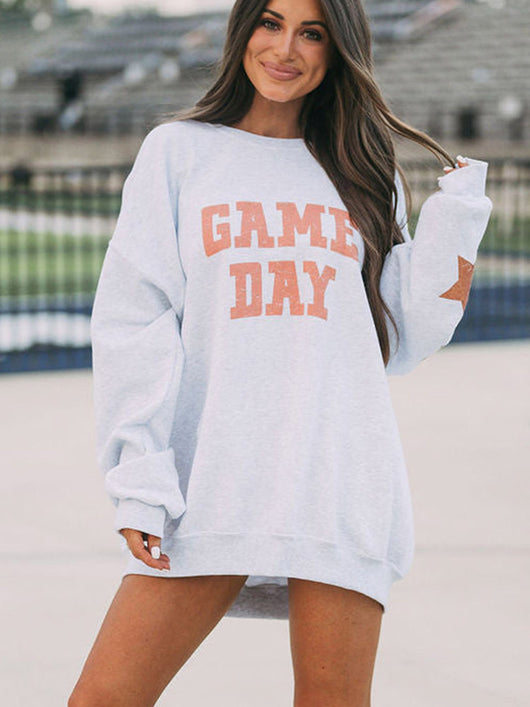 Playera Deportiva Suelta de Cuello Redondo y Manga Larga para Mujer - Image 12