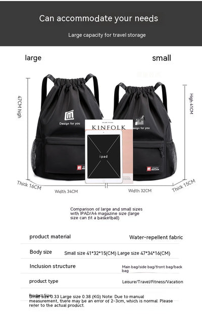 Mochila de Viaje Mujer Gran Capacidad Bolsa Deportiva Impermeable - Image 51