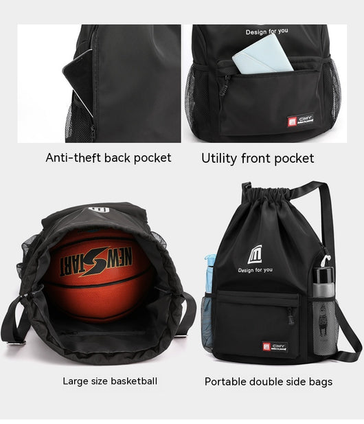 Mochila de Viaje Mujer Gran Capacidad Bolsa Deportiva Impermeable - Image 55