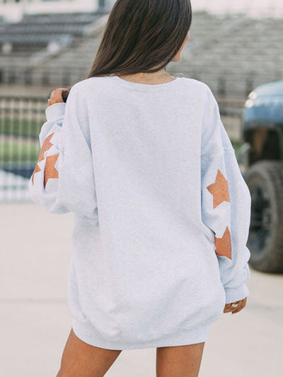 Playera Deportiva Suelta de Cuello Redondo y Manga Larga para Mujer - Image 20