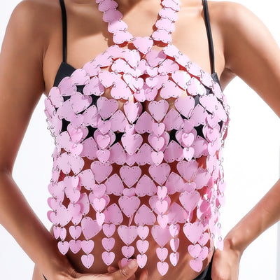 Dije Amor con Lentejuelas Acrílicas y Borla - Image 14