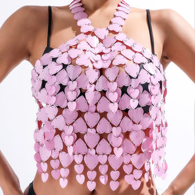 Dije Amor con Lentejuelas Acrílicas y Borla - Image 17