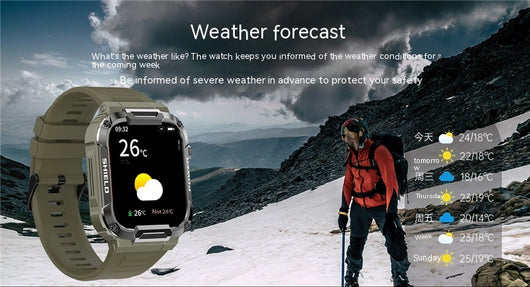 Reloj Inteligente Deportivo Resistente con Llamadas Bluetooth y Modo Dual - Image 12