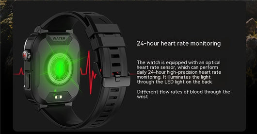 Reloj Inteligente Deportivo Resistente con Llamadas Bluetooth y Modo Dual - Image 13