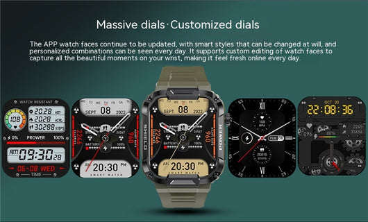 Reloj Inteligente Deportivo Resistente con Llamadas Bluetooth y Modo Dual - Image 16