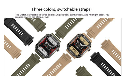 Reloj Inteligente Deportivo Resistente con Llamadas Bluetooth y Modo Dual - Image 18