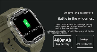 Reloj Inteligente Deportivo Resistente con Llamadas Bluetooth y Modo Dual - Image 22