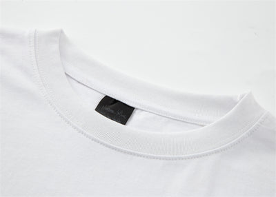 Camiseta Blanca de Verano para Hombre con Estampado de Letras - Image 15