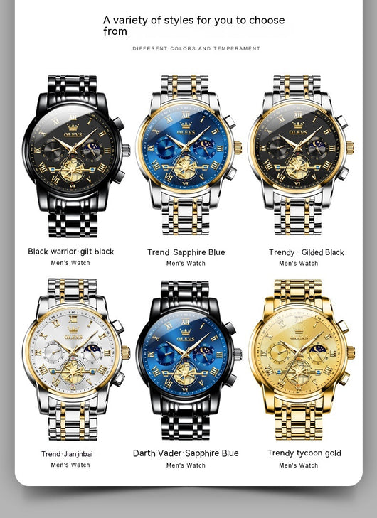 Reloj Multifuncional Deportivo Resistente al Agua con Esfera Luminosa - Image 7