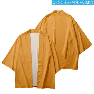 Cardigan Robe Corto con Estampado 3D para Hombre - Image 49