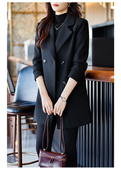 Blazer Doble Botonadura Mujer - Abrigo Elegante Otoño Invierno - Image 14