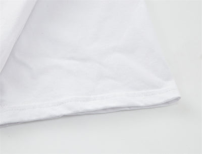 Camiseta Blanca de Verano para Hombre con Estampado de Letras - Image 22