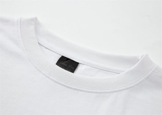 Camiseta Blanca de Verano para Hombre con Estampado de Letras - Image 24