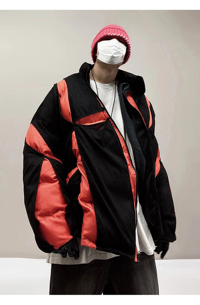 Abrigo Acolchado Casual de Algodón para Hombre - Image 66