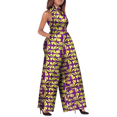 Mono sin Mangas Estilo Ankara para Mujer - Image 22